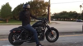 Harley Davidson Iron 883 exhaust sound Compilation [upl. by Vanessa]