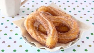 Cómo Hacer Churros Homemade Churros チュロスの作り方  OCHIKERON  CREATE EAT HAPPY [upl. by Iney]