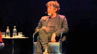 Neil Gaiman in Stockholm Sweden [upl. by Hgielsa]