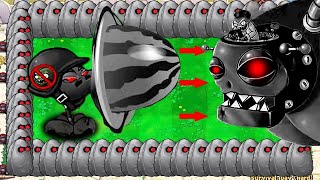 Doom Gatling Pea Melon X Tall Nut Vs Doom Dr Zomboss Giga  Plants Vs Zombies Hack [upl. by Clement]