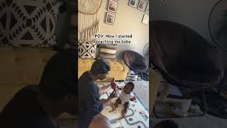 Teaching my baby flash cards memories dayinthelife fyp baby babyboy mom shortsvideocutebaby [upl. by Dunlavy754]