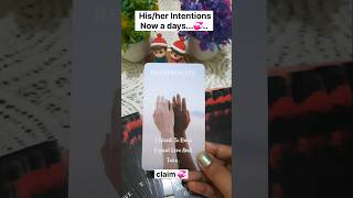 Intentions of your person🤔💕  messages from your person tarot tarotreading shorts dmtodf love [upl. by Nnahs]