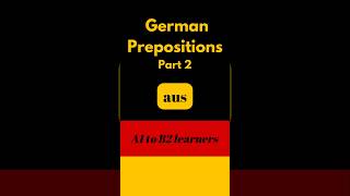 German Prepositions How to Use Aus in Sentences  Beginners Guide Part 2 [upl. by Shyamal]