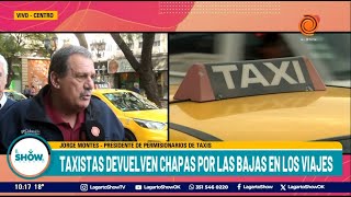 Taxistas devuelven chapas a la municipalidad de Córdoba por las bajas de los viajes [upl. by Becka950]