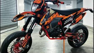 KTM EXC 125 STORY [upl. by Issej]