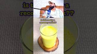 Viral Nitesh Soni recovery Haldi milk shorts ytshorts celebrity food recipe viralvideo [upl. by Eirojam467]