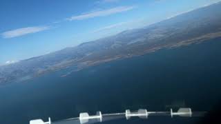 Landing in Podgorica Montenegro cockpit view [upl. by Aikel324]