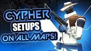 Cypher Setup Guide For All Maps 2021  Valorant Tutorial [upl. by Marko]