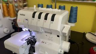 How to Thread the Brother Airflow 3000 Serger [upl. by Yelats837]