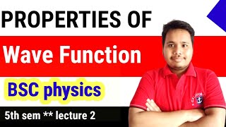 properties of wave function  properties of wave function in quantum mechanics  wave function [upl. by Lattimer428]