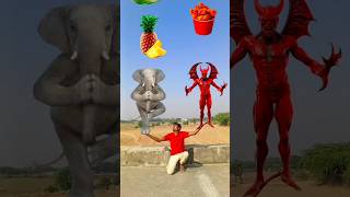 Jai Shree Ram Har Har Mahadev Jai Bajrangwali Ram bhakt Kahani Jai ganesh ji shortvideo funny [upl. by Winnah77]