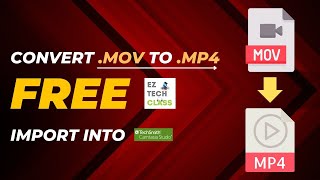 Convert MOV movies to MP4 and import into Camtasia Studio using FREE tool vlc mov mp4 h264 [upl. by Dorcas666]