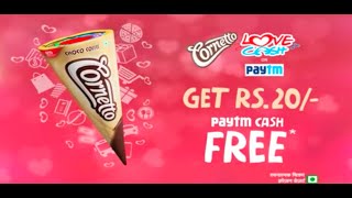 Cornetto Paytm Cash Promo [upl. by Aivan]