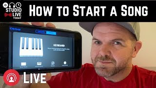 How to create a song in GarageBand iOS for Beginners iPhoneiPad [upl. by Nwahsit551]