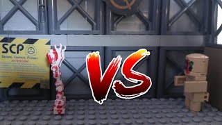 Scp 096 VS Scp 173 Lego animation [upl. by Merla]