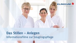 Säuglingspflege  Das Stillen  Anlegen [upl. by Ggerk800]