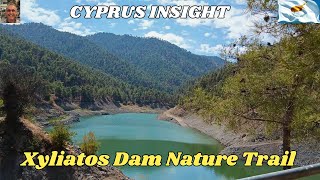 Walking in Cyprus  Xyliatos dam nature trail Troodos Mountains [upl. by Cheke]