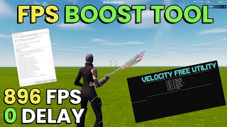 How to BOOST FPS in Fortnite Zero Delay [upl. by Jackson]