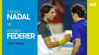 Rafael Nadal vs Roger Federer Full Match  Australian Open 2009 Final [upl. by Meghan]