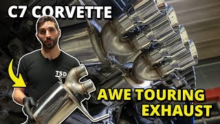 20142019 C7 Corvette AWE Exhaust Install Guide  Sound Clips Stingray Z51 Z06 with Xpipe amp Headers [upl. by Nagaer]