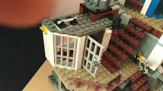 Горная полиция Lego city 60174 Полицейский участок в горах 2018 [upl. by Enoid]