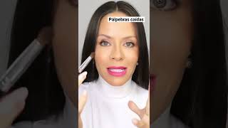 Como maquiar pálpebras caídas makeup automaquiagem tutorial [upl. by Shippee]