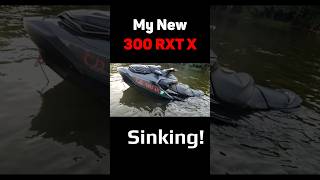 Fishpro Saves Sinking SeaDoo RXT X 300 and Driver [upl. by Haida]