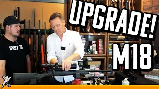 M18 UPGRADE  Neues Glas für die Mauser  Vom Profi montiert [upl. by Eissed]