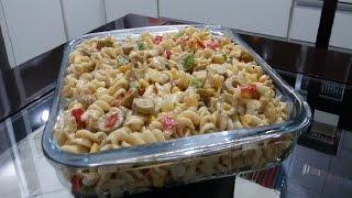 SALADA DE MACARRÃO COM ATUM [upl. by Chitkara]