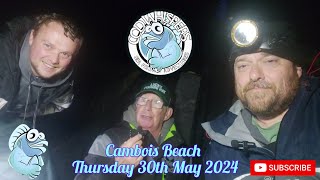 Cambois Beach Sea Fishing Thursday 30th May 2024 [upl. by Bo434]