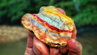 We Found BEAUTIFUL Agates in Kentucky and Cut Them Open on a Rock Saw  Kentucky Rockhounding [upl. by Felisha]