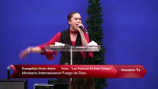 Las Parteras De Este Tiempo Parte 1  Evangelista Vivian Salem [upl. by Macnair]