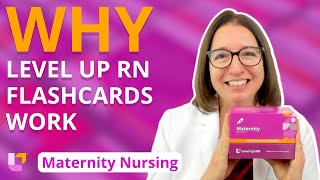 Maternity Nursing Flashcards Why get Level Up RN Flashcards  LevelUpRN [upl. by Belamy]