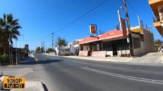 Adelianos Kampos Crete Greece 🇬🇷 Walking Tour [upl. by Olbap923]