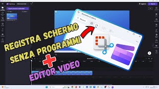 Registra lo schermo del PC con Strumento di Cattura in Windows 11 [upl. by Aenneea]