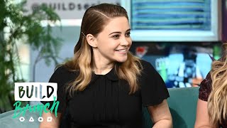 Josephine Langford Hero FiennesTiffin amp Anna Todd Join The Table [upl. by Mckee195]