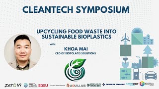 Pitch 06  BioPolatis Solutions Upcycling Food Waste into Sustainable Bioplastics  Khoa Mai [upl. by Hodgkinson407]