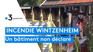 Incendie à Wintzenheim le bâtiment na quotjamais été déclaréquot selon le premier adjoint au maire [upl. by Asle]