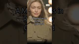 Gigi Hadid’s Iconic Runway Moments gigihadid fashion fashionshow runway [upl. by Leahcir176]