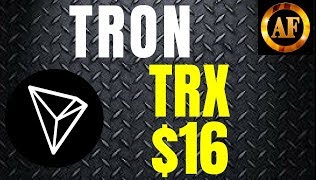 Tron TRX  WILL HIT 16 BEFORE YEAR END  Mega Partnerships [upl. by Gnol712]