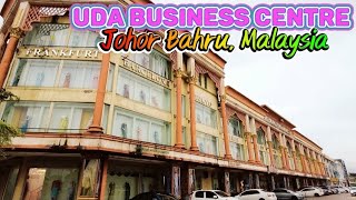 Johor Bahru Street Tour at UDA Business Centre Johor Bahru Malaysia Walking Tour in 4K [upl. by Xaviera]