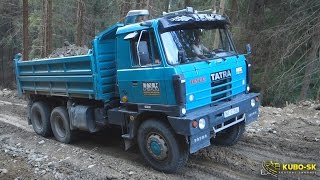 TATRA 815  uphill on the forest road [upl. by Eniarrol]