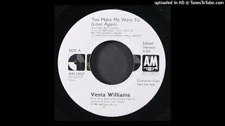 Vesta Williams  You Make Me Wanna Love Again AampM  1986 [upl. by Jacklin]