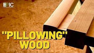 quotPillowingquot Wood in Furniture Making [upl. by Etireuqram723]