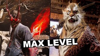 Black Myth Wukong  MAX LEVEL 342 Vs Bosses NG Gameplay NO DAMAGE [upl. by Seaman865]