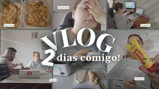 VLOG  2 Dias Comigo  Ansiedade Depressão Marmitas e Rotina [upl. by Nahs518]