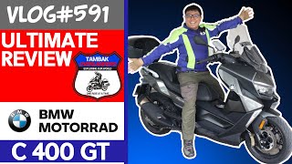 BMW C 400 GT Ultimate Review  Vlog591 [upl. by Iduj]