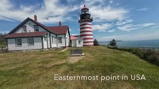 Maine Cabin Build Ep4  Easternmost point of USA  Foundation [upl. by Wichman246]