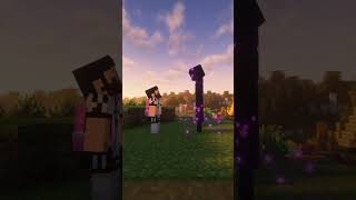 Minecraft MAS OLHO A OLHO COM O ENDERMAN👀minecraft minecraftshorts shorts funny memes [upl. by Hungarian]