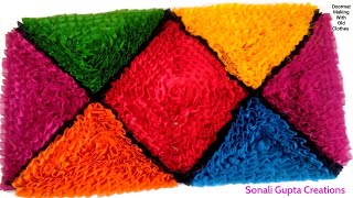 Super Easy Doormat IdeaHow To Make DoormatPaydan Banane Ka TarikaMatRugDoormat Making At Home [upl. by Fuhrman]